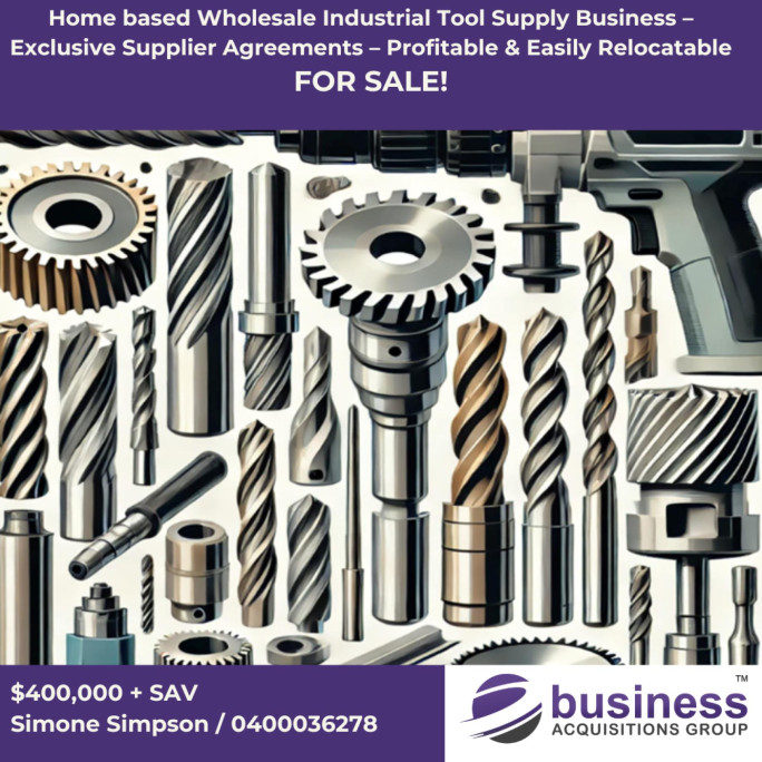 Wholesale Industrial Tool Supply Business for Sale Brisbane