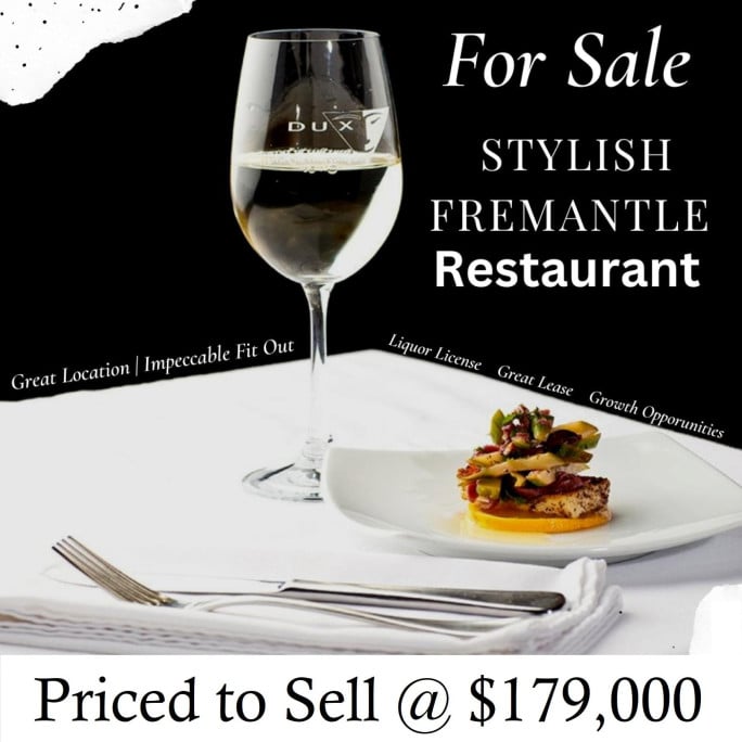 Fremantle Restaurant for Sale Perth 